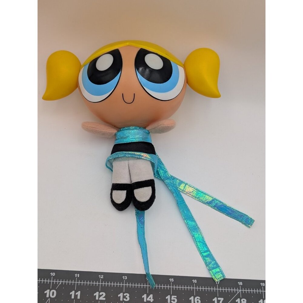 Powerpuff Girls Talking Doll‎ Plush 8 Inch Trendmaster Vinyl Head Works